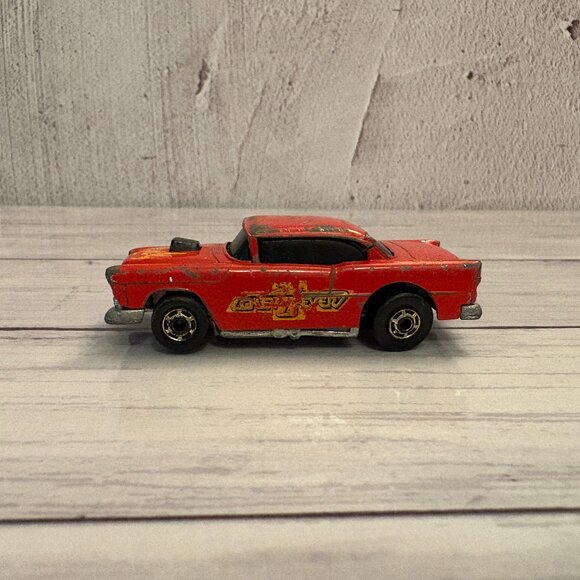 Vtg Hot Wheels '55 Chevy Fever The Hot Ones 1982 Made in Hong Kong (SKU: 386TO) - Picture 1 of 8